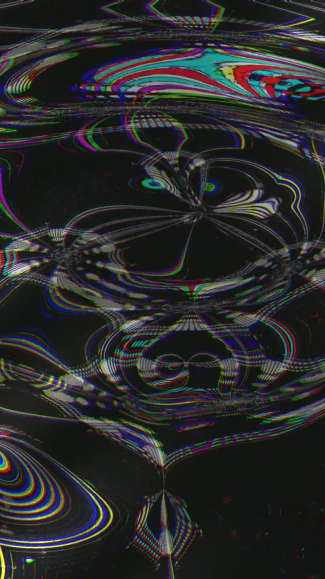 9:16 Reels 60fps Screensaver Neon Tunnel Kaleidoscope Burst VJ Animation