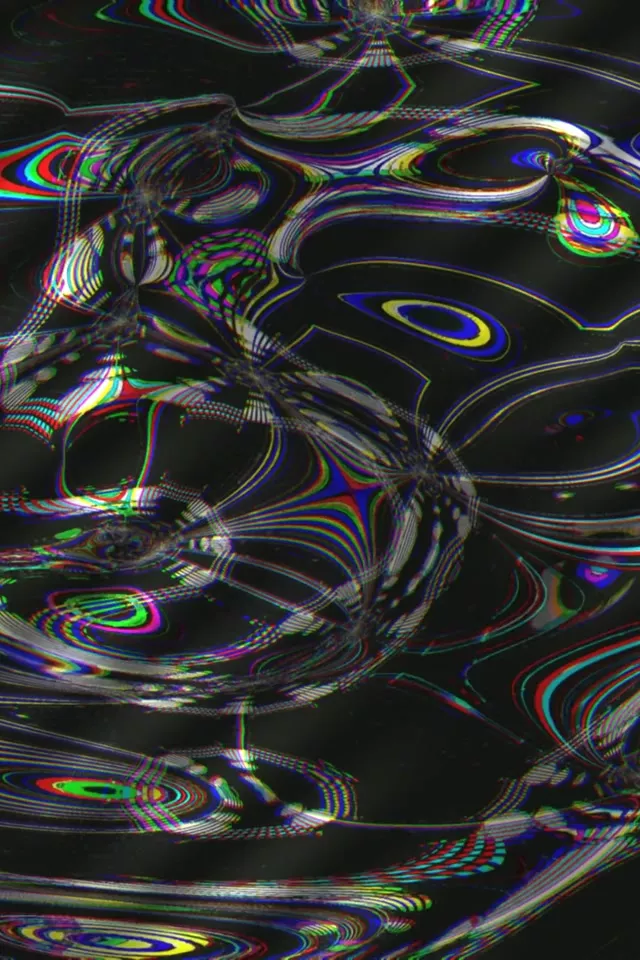 2:3 Vertical 60fps Neon Tunnel Screensaver - Cascading Prismatic Spiral Live Wallpaper