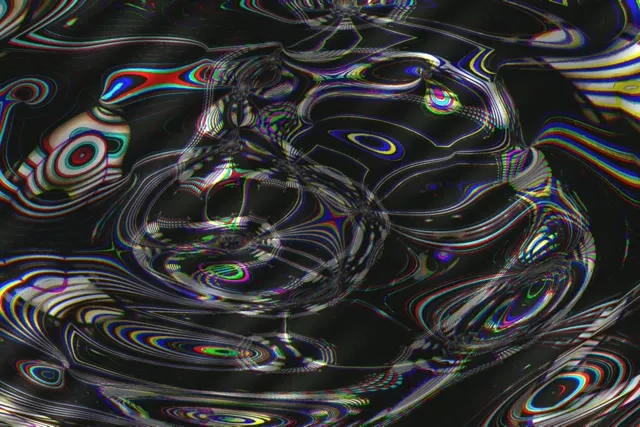 3:2 Photo 60fps Neon Tunnel Screensaver - Electric Rainbow Twister Animation Loop