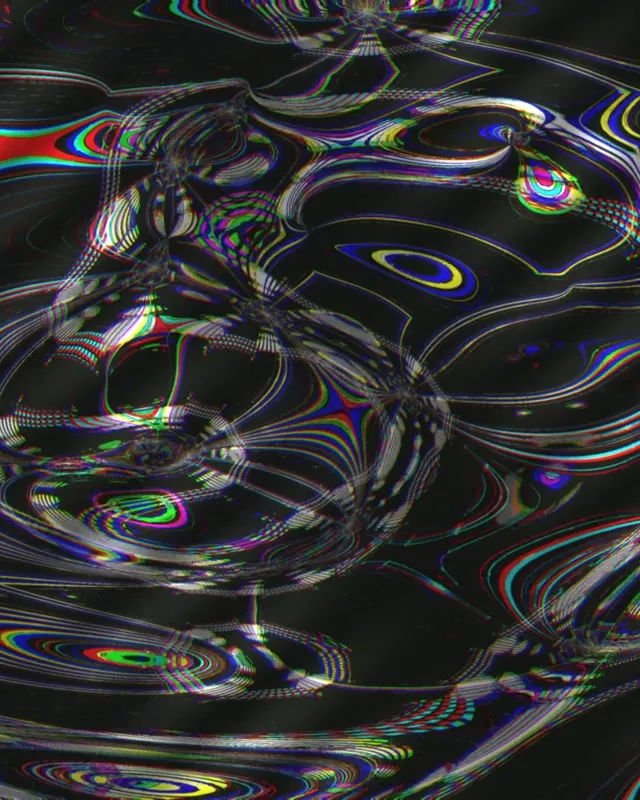 4:5 Portrait 60fps Neon Tunnel Screensaver - Pulsing Neon Labyrinth Visual Vj