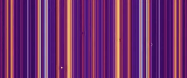 2.39:1 Cinema 60fps Neon Tunnel Screensaver Vivid Purple Orange Glowing Linear Vj Footage
