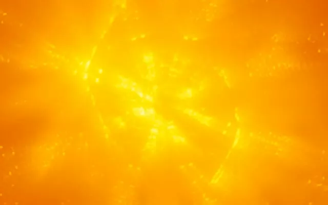 16:10 Widescreen 60fps Screensaver Neon Tunnel Yellow Cascading Light Vj content