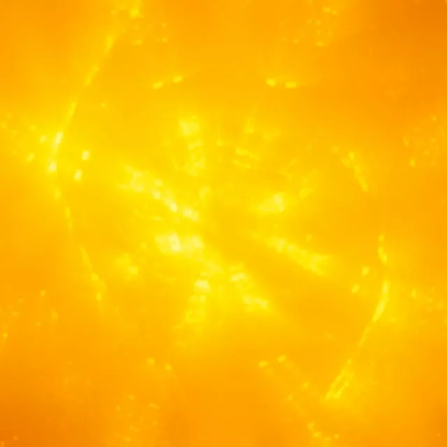 1:1 Square 60fps Screensaver Neon Tunnel Amber Glowing Vortex Vj animation