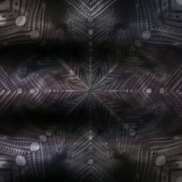 1:1 Square 60fps Screensaver Neon Tunnel Fractal Kaleidoscope Burst Motion Background