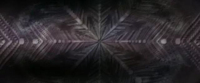 2.39:1 Anamorphic 60fps Screensaver Neon Tunnel Recursive Pyramid Descent Veejay Loop