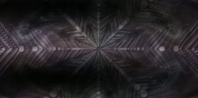 2:1 Cinematic 60fps Screensaver Neon Tunnel Layered Geometric Symmetry Vj Visual