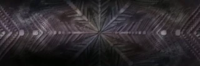 3:1 Panoramic 60fps Screensaver Neon Tunnel Interlocking Hexagon Matrix Vj Clip