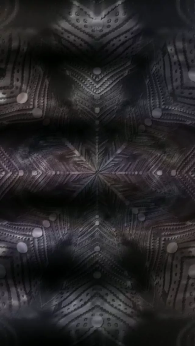 9:16 Reels 60fps Screensaver Neon Tunnel Pulsating Hexagon Grid Vj Animation