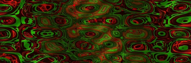 3:1 Ultrawide 60fps Screensaver Neon Tunnel Mesmerizing Circle Burst Vj Content