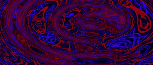 21:9 Ultrawide 60fps Neon Tunnel Screensaver - Spiraling Magenta Blue Vortex VJ Loop
