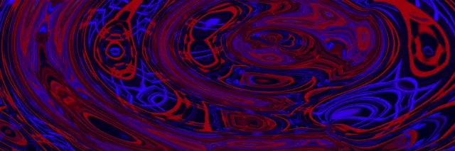 3:1 Panoramic 60fps Neon Tunnel Screensaver - Swirling Magenta Cyan Hypnotic Loopable Video
