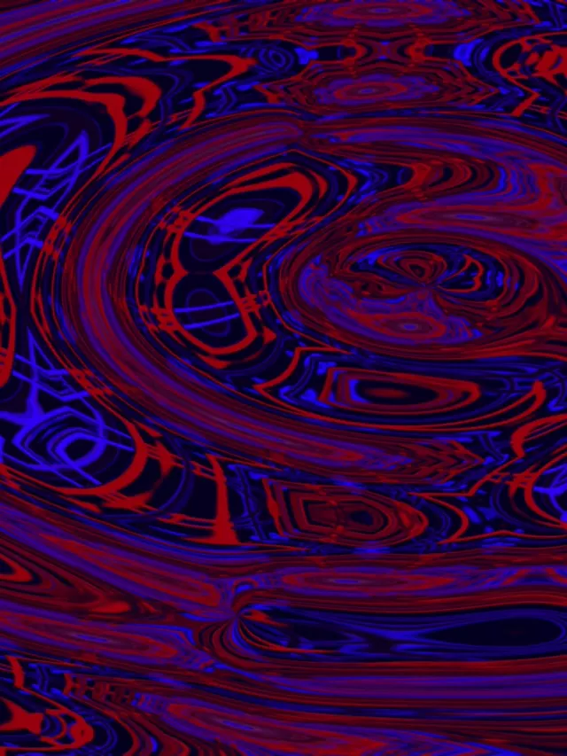 3:4 Vertical 60fps Neon Tunnel Screensaver - Pulsating Cyan Purple Vortex Live Wallpaper