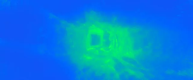 2.39:1 Anamorphic 60fps Neon Tunnel Screensaver - Luminous Green Vortex VJ Animation