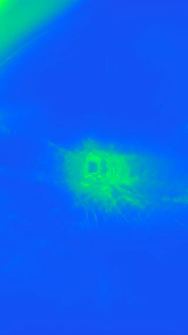 9:16 Reels 60fps Neon Tunnel Screensaver - Pulsating Cyan Spiral VJ Visual