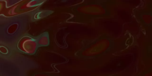 2:1 Wide 60fps Neon Tunnel Screensaver - Pulsing Colorful Shapes Loopable Video