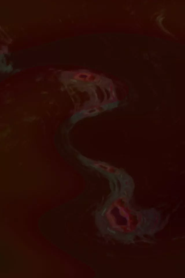 2:3 Portrait 60fps Neon Tunnel Screensaver - Spiraling Magenta Teal Vortex Veejay Animation