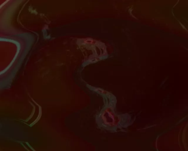 5:4 SXGA 60fps Neon Tunnel Screensaver - Pulsating Crimson Emerald Vortex Video Loops