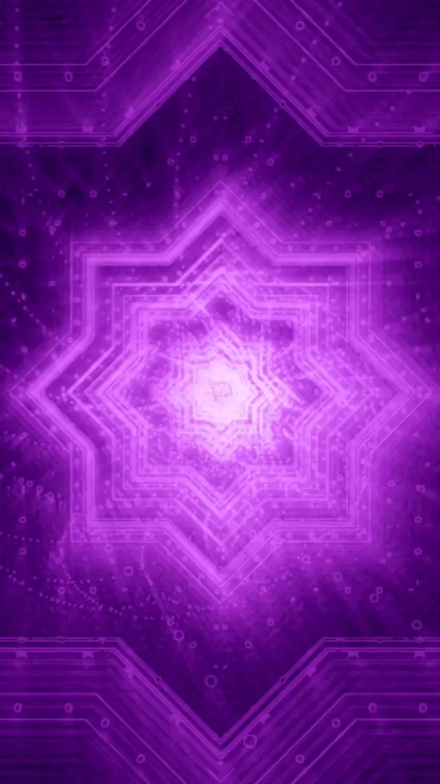 9:16 Reels 60fps Screensaver Neon Tunnel Glowing Geometric Spiral Vj Animation