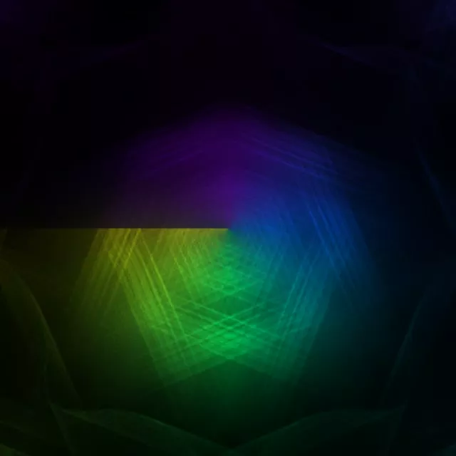 1:1 Square 60fps Screensaver Neon Tunnel Glowing Diamond Grid Loopable Video