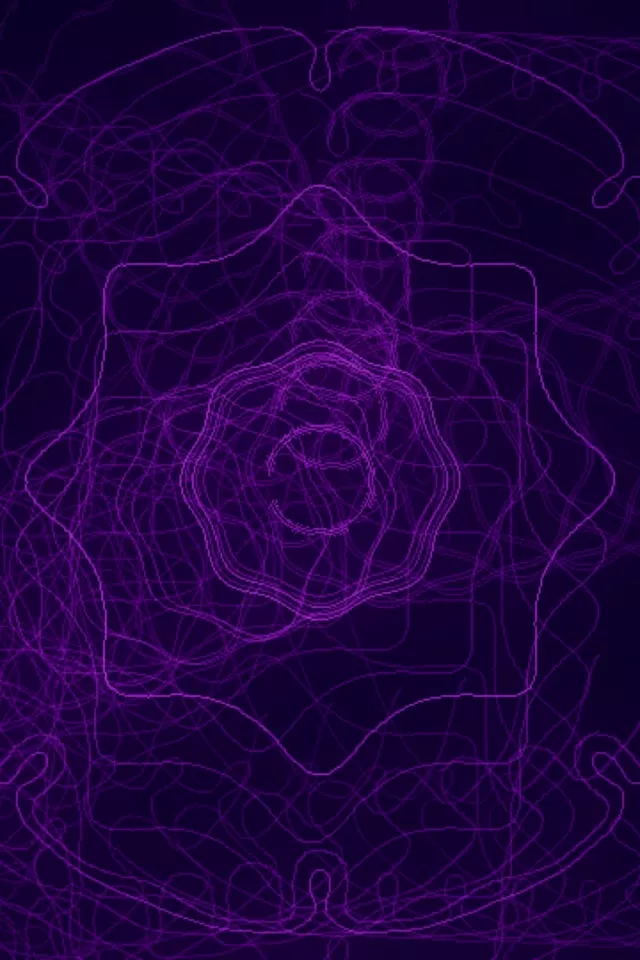 2:3 Standard 60fps Screensaver Neon Tunnel Luminous Magenta Vortex Veejay Animation