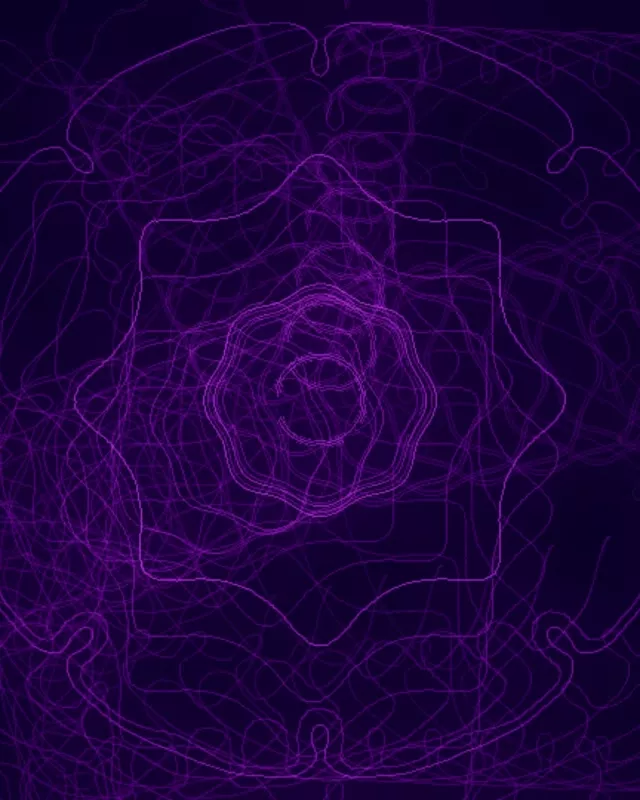 4:5 Portrait 60fps Screensaver Neon Tunnel Ascending Magenta Vortex Loops Video