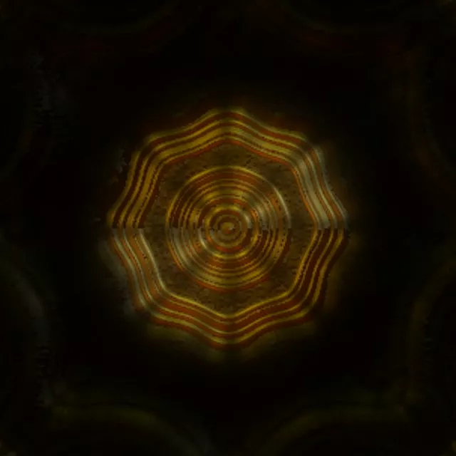 1:1 Square 60fps Screensaver Neon Tunnel Fractal Kaleidoscope Burst VJ Visual