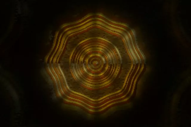 3:2 Standard 60fps Screensaver Neon Tunnel Radiant Star Burst Visuals Loop