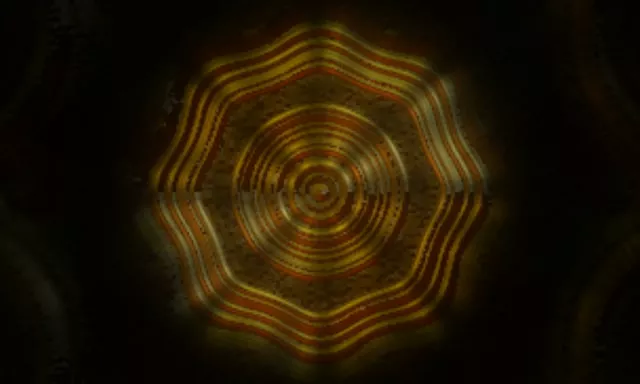 5:3 Widescreen 60fps Screensaver Neon Tunnel Shimmering Symmetrical Vortex Background for Edits