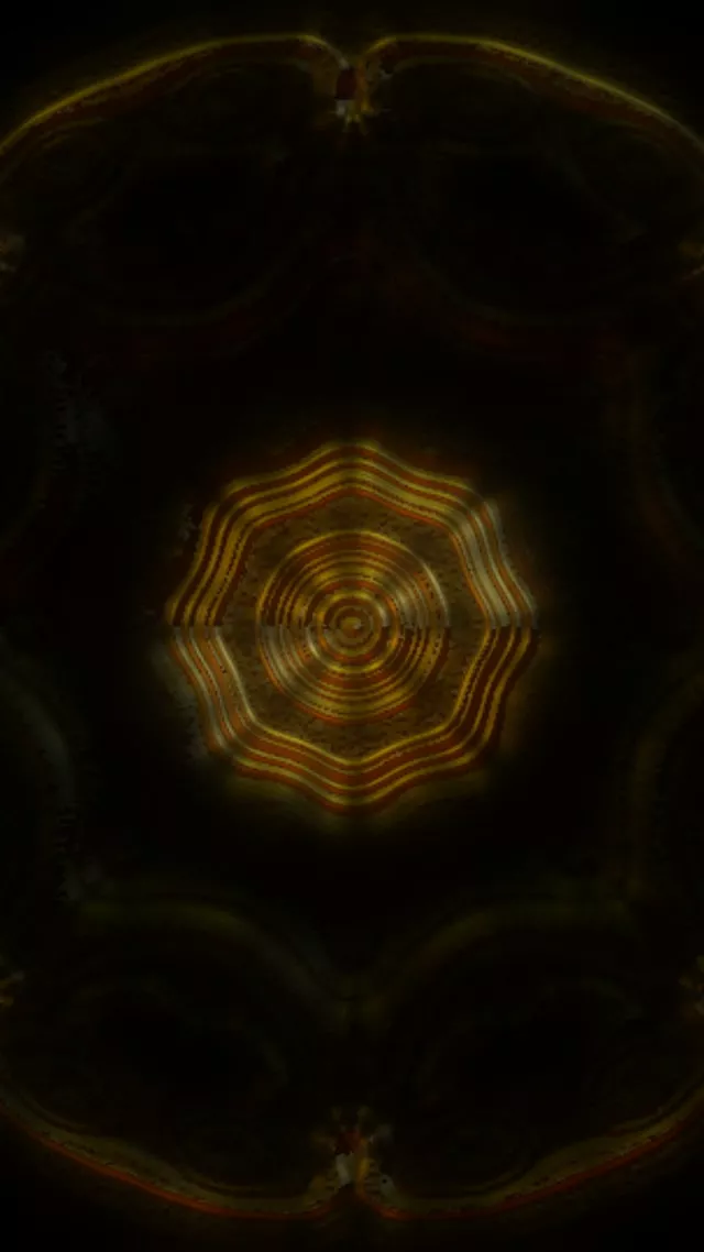 9:16 Reels 60fps Screensaver Neon Tunnel Pulsating Hexagon Grid VJ Clip