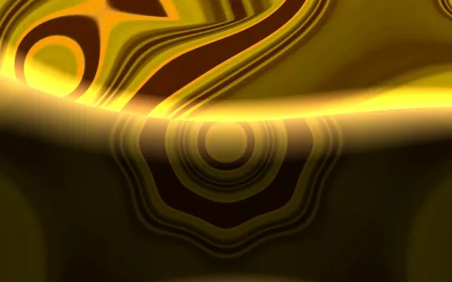 16:10 Desktop 60fps Screensaver Neon Tunnel Luminous Geometric Cascade Vj Footage