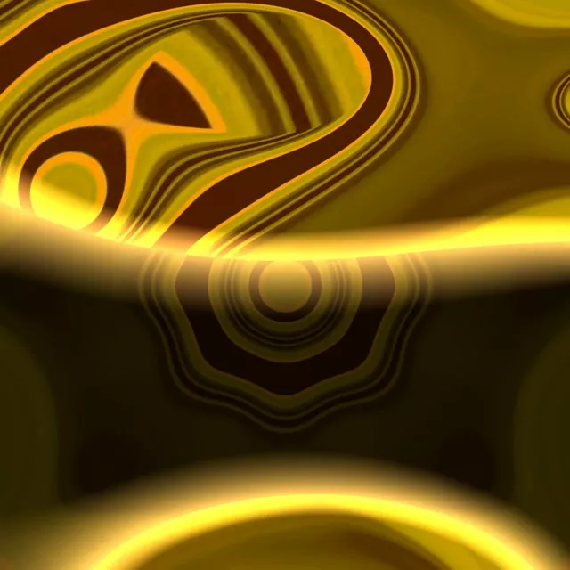 1:1 Square 60fps Screensaver Neon Tunnel Glowing Hexagon Grid Motion Background