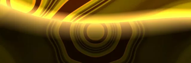 3:1 Ultrawide 60fps Screensaver Neon Tunnel Electric Gold Spiral Veejay Loop