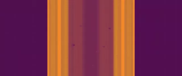 2.39:1 Cinema 60fps Screensaver Neon Tunnel Glowing Stripes Video Loops