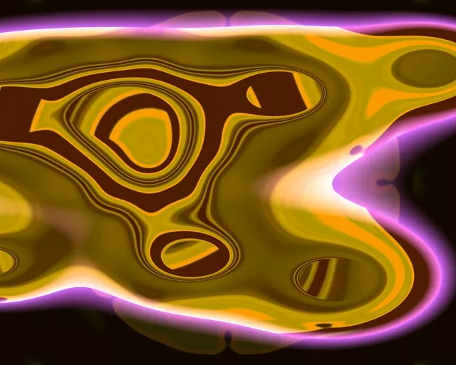 5:4 Tall 60fps Screensaver Neon Tunnel Radiant Butterfly Bloom Veejay Animation