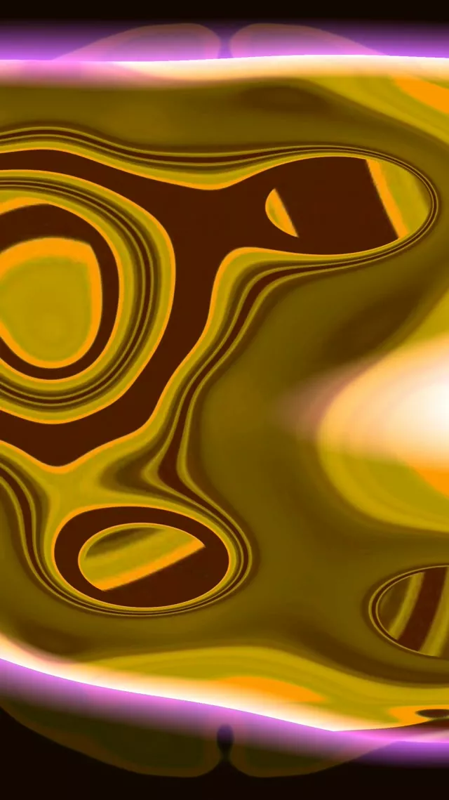 9:16 Reels 60fps Screensaver Neon Tunnel Glowing Butterfly Wings Motion Background Vj Clip