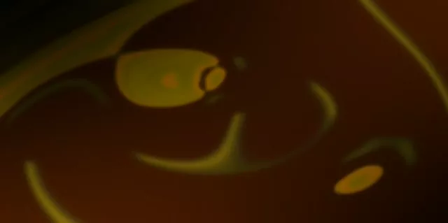 2:1 Cinematic 60fps Neon Tunnel Screensaver Warm Orange Geometric Pulse VJ Animation