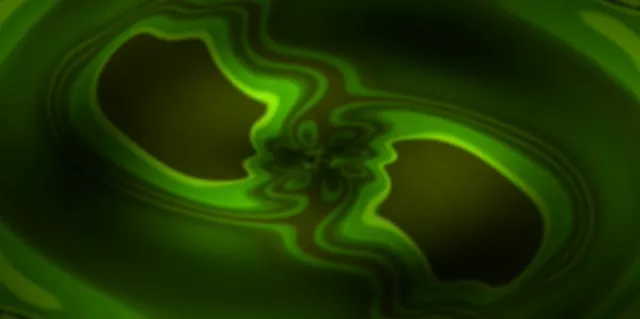 2:1 Cinematic 60fps Screensaver Neon Tunnel Luminous Spiraling Gateway VJ Clip