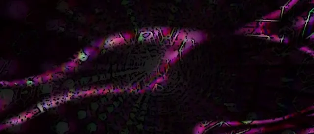 32:9 Ultrawide 60fps Screensaver Neon Tunnel Spiraling Diamond Vortex Vj loop