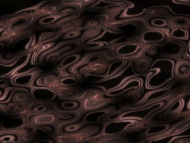 Brown Liquid Neon Tunnel VJ Loop 4:3 Classic 60fps Screensaver