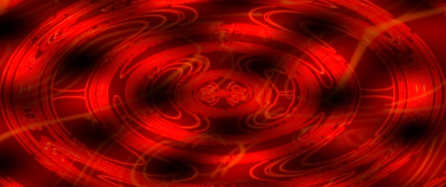 Red Swirling Neon Tunnel VJ Loop 2.39:1 Cinemascope 60fps Screensaver