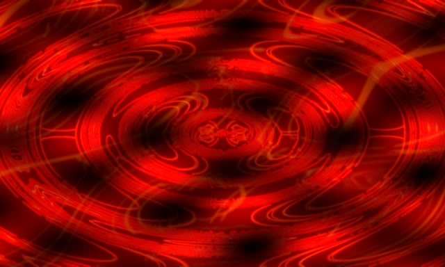Red Swirling Neon Tunnel VJ Loop 5:3 Wide 60fps Screensaver Motion