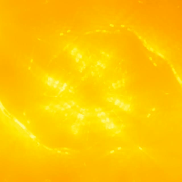 1:1 square 60fps neon tunnel screensaver