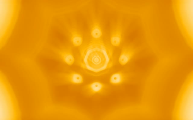 Golden Neon Tunnel Loop | 16:10 Macbook 60fps Screensaver VJ Animation