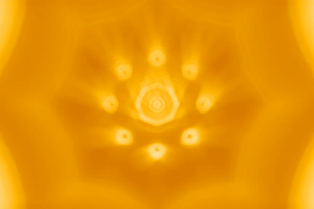 Golden Neon Tunnel 3:2 Surface 60fps VJ Loop Screensaver Motion Background