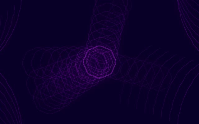 Purple Neon Tunnel VJ Loop 16:10 Macbook 60fps Screensaver