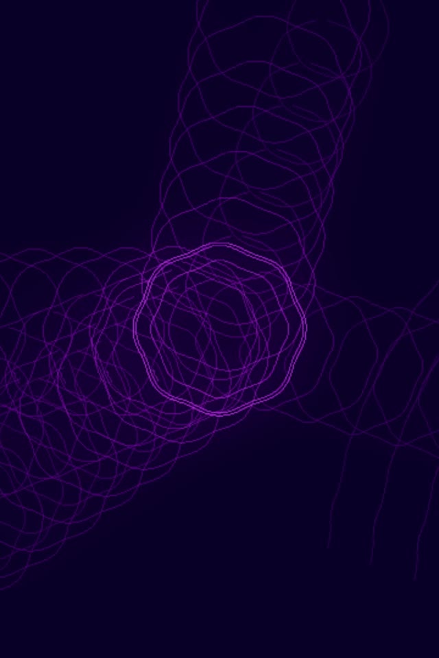 Purple Neon Tunnel VJ Loop 9:16 60fps Screensaver Motion Background