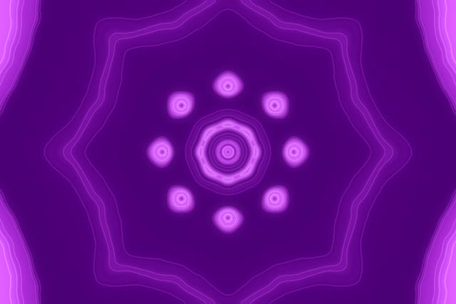 Purple Neon Tunnel VJ Loop 3:2 60fps Screensaver Glowing Circles