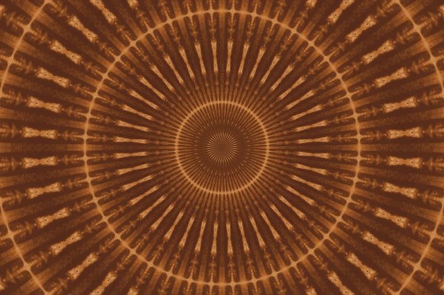 Golden Radial Neon Tunnel VJ Loop 3:2 Surface 60fps Screensaver