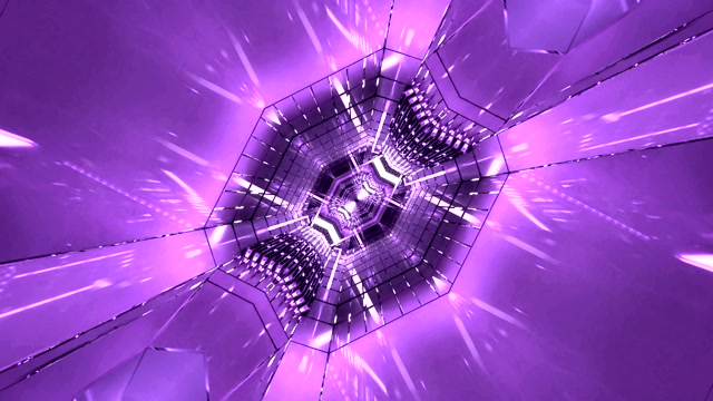 4K UHD 60fps Screensaver Neon Tunnel VJLoops para sa Windows 10 PC Laptop Background