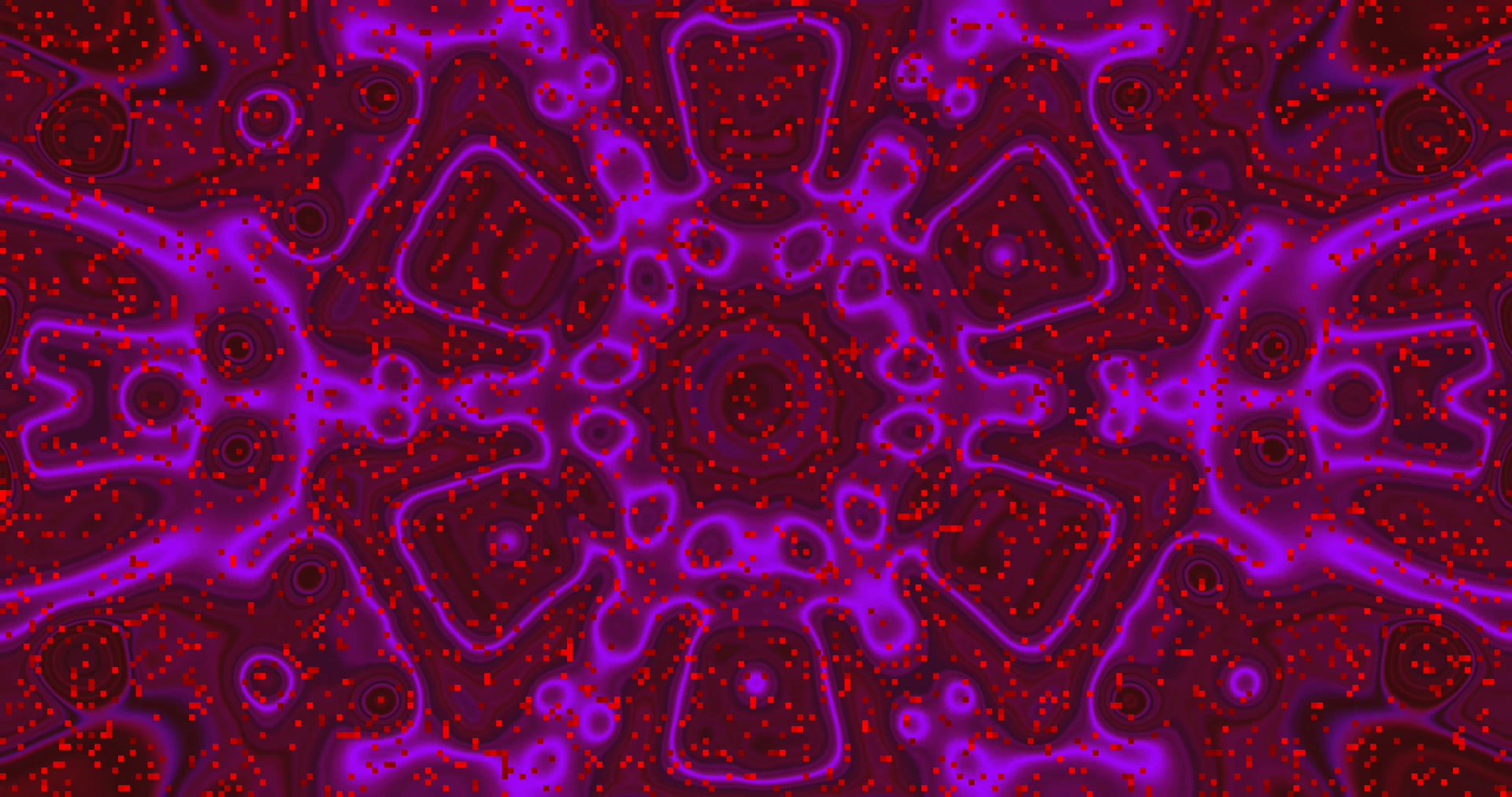 Neon Tunnel Purple Red Screensaver 4k UHD 60fps VJ Loop